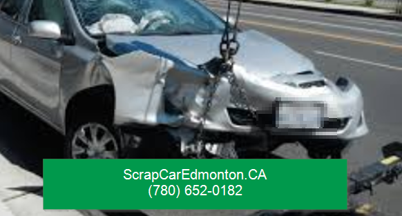 towing an accident car from edmonton